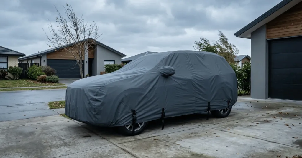 buckle strap car cover