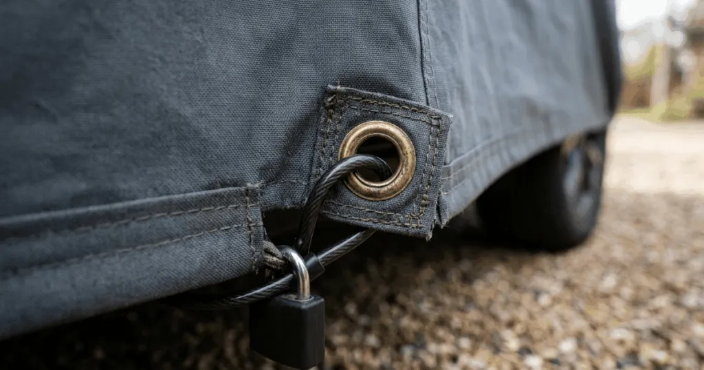 car cover grommets