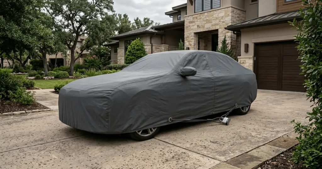 car cover lock kit