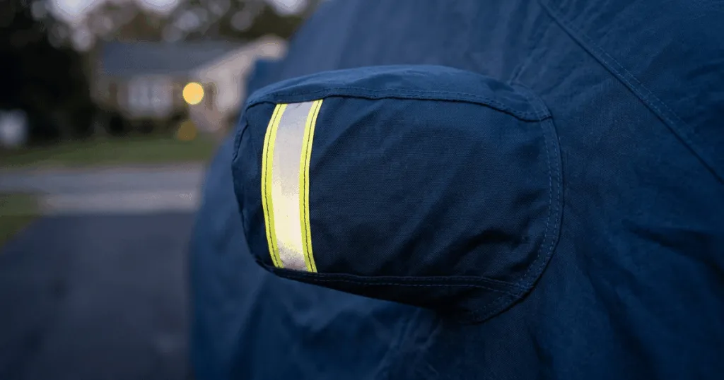 car cover mirror pocket