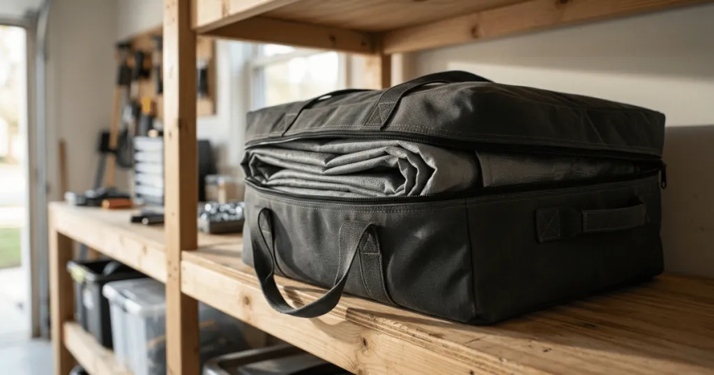 car cover storage bag use