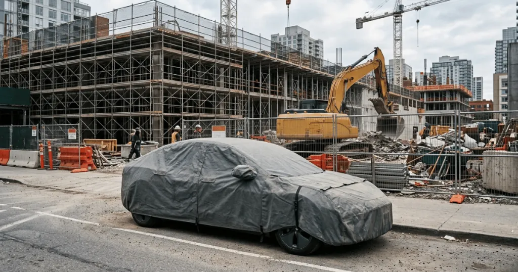 construction site car cover