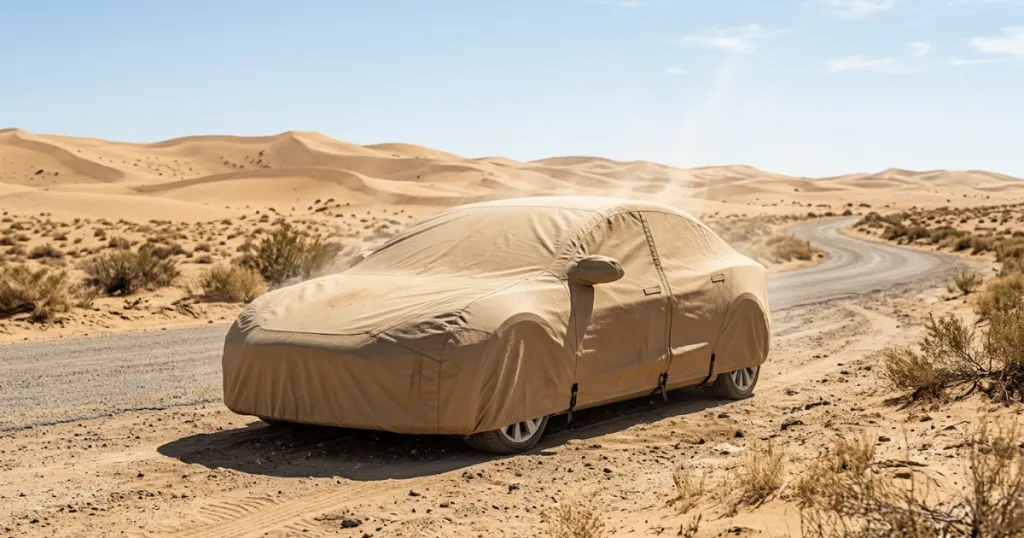 desert climate car cover