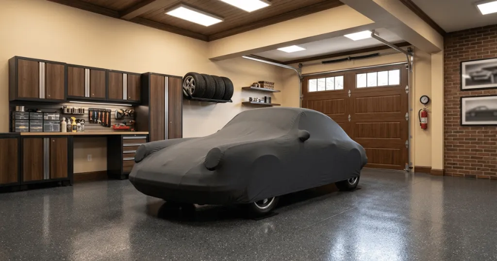garage storage car cover