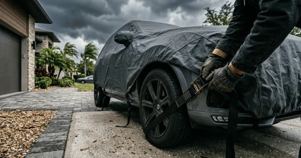 hurricane car cover