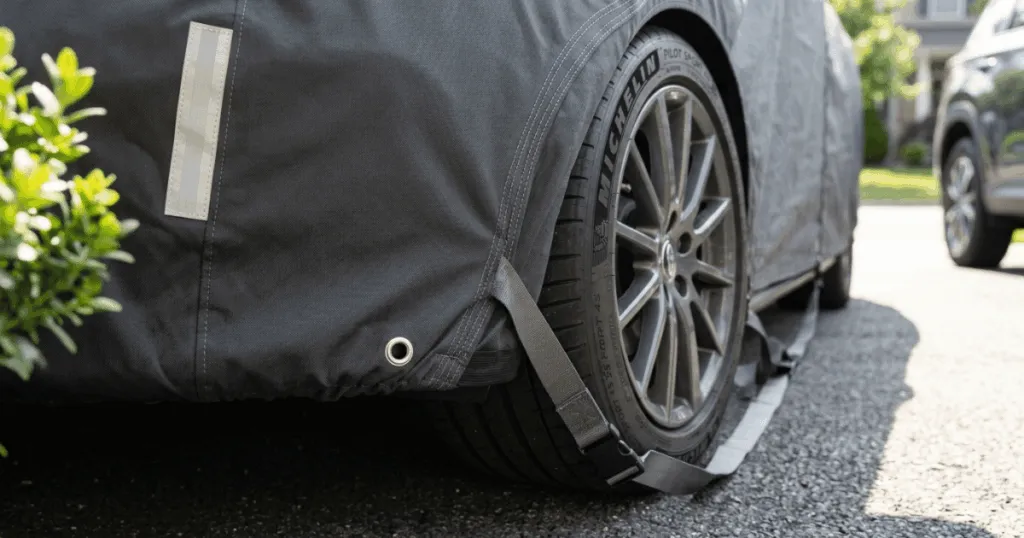 parts of a car cover