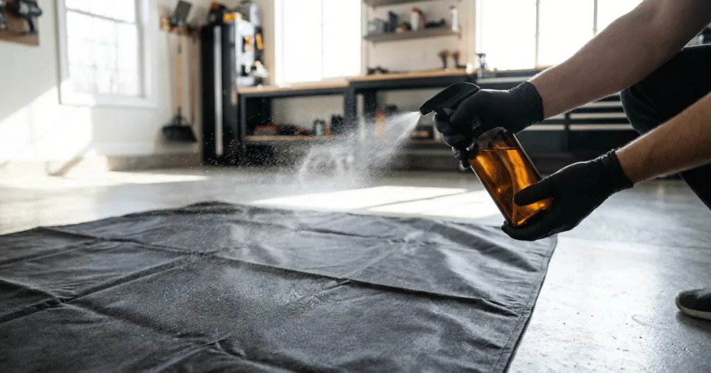 remove odor from car cover