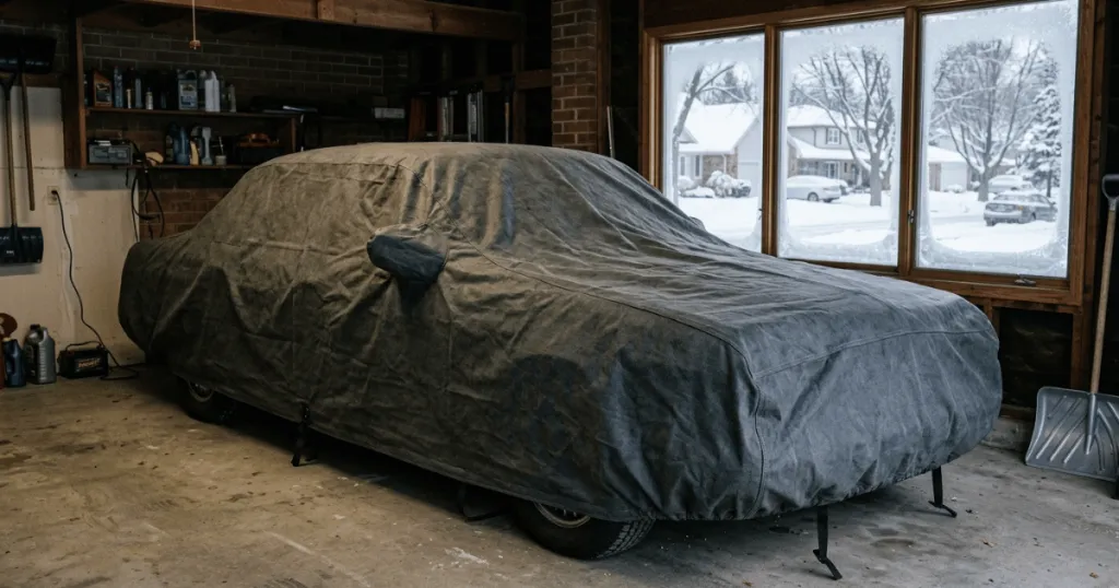 seasonal storage car cover