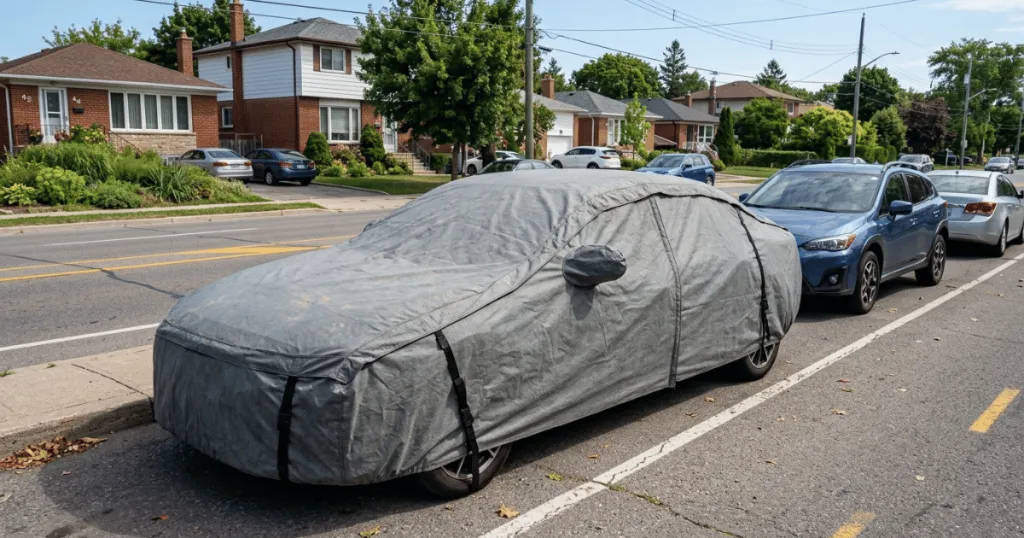 street parking car cover