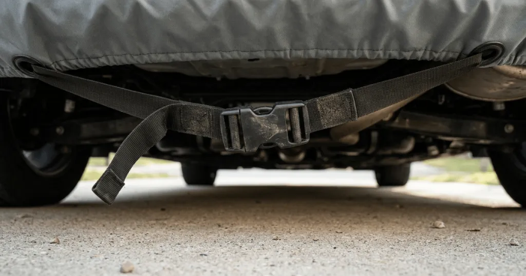 underbody strap car cover