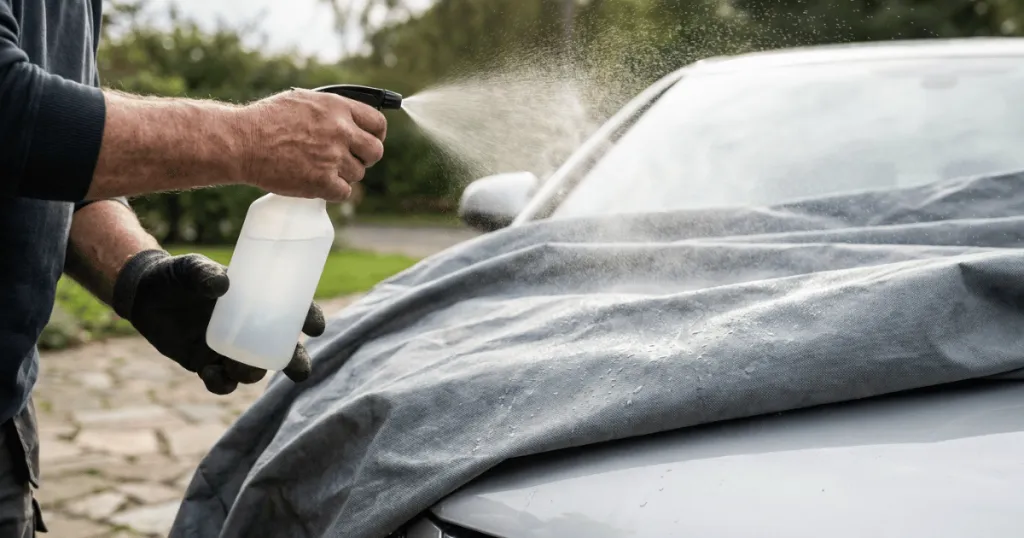 waterproof coating renewal car cover
