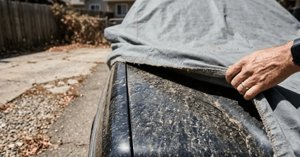 when not to use a car cover?