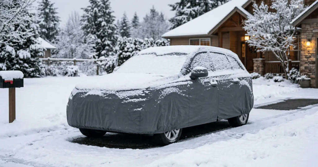 winter car cover